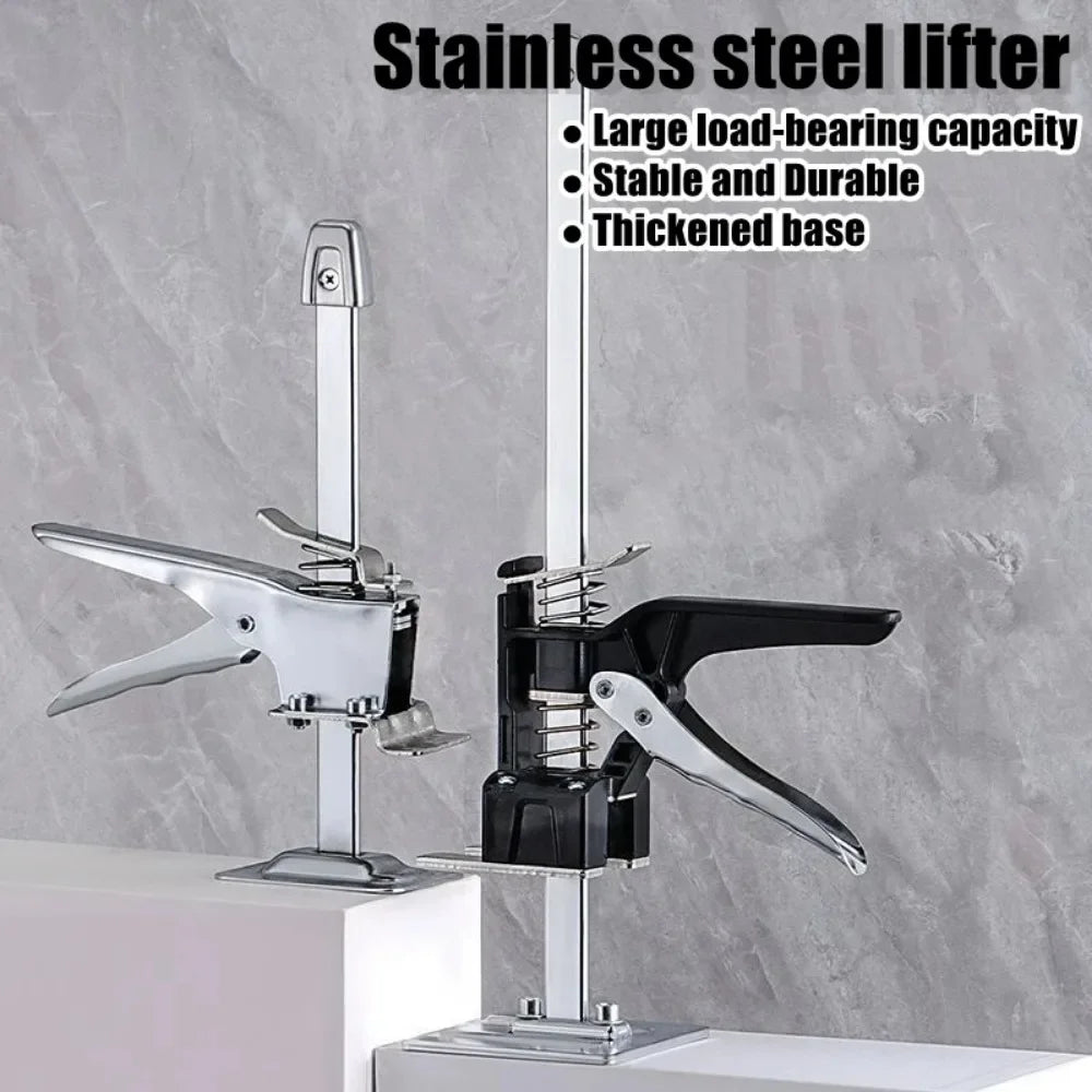 Labor-Saving Arm Board Jack Elevator, Cabinet Lifter Height Locator, Adjustable Anti-Slip Hand Lifting Tool, Multifunctional