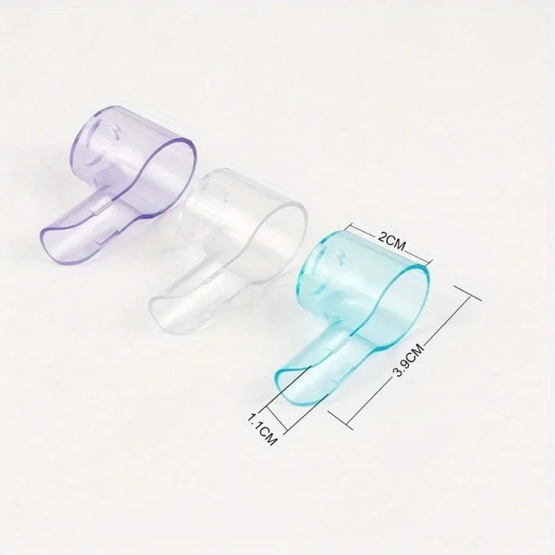 6pcsPortable Electric Toothbrush Head Protective Cover for Traveling on Business Trip Dust Cap of Brush Head Cover Bathroom Tool