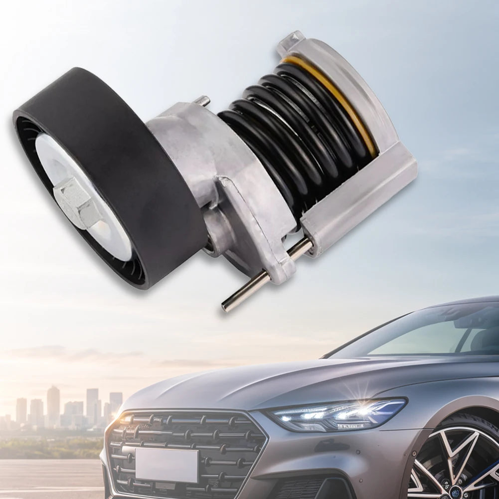 Drive Belt Tensioner Pulley 03L145276 Engine Belt Tensioner Engine Belt Tensioner Transition Wheel for AUDI A3 A4 A6 1.6 1.9 2.0