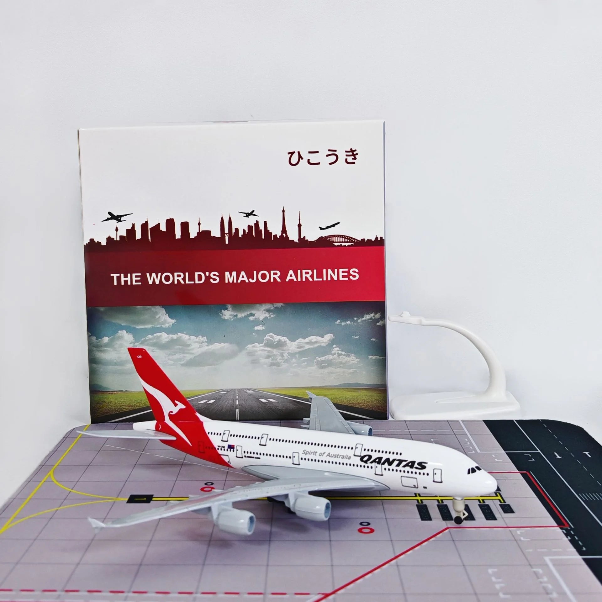 Replica Toy Aircraft Model Australia Airways 20CM A380 Qantas Airways Model Planes Simulation Metal Alloy With Landing Gear