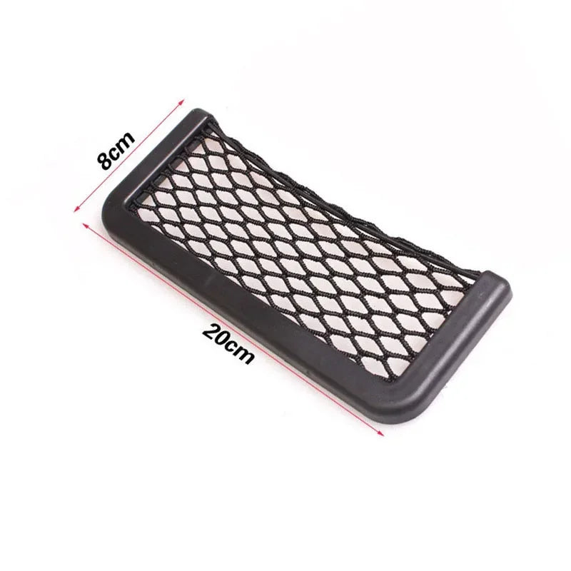 2PCS Car Mesh Pocket Multi-functional Miscellaneous Storage Nets Seat Middle Creative Personalised Foldable Storage Pockets