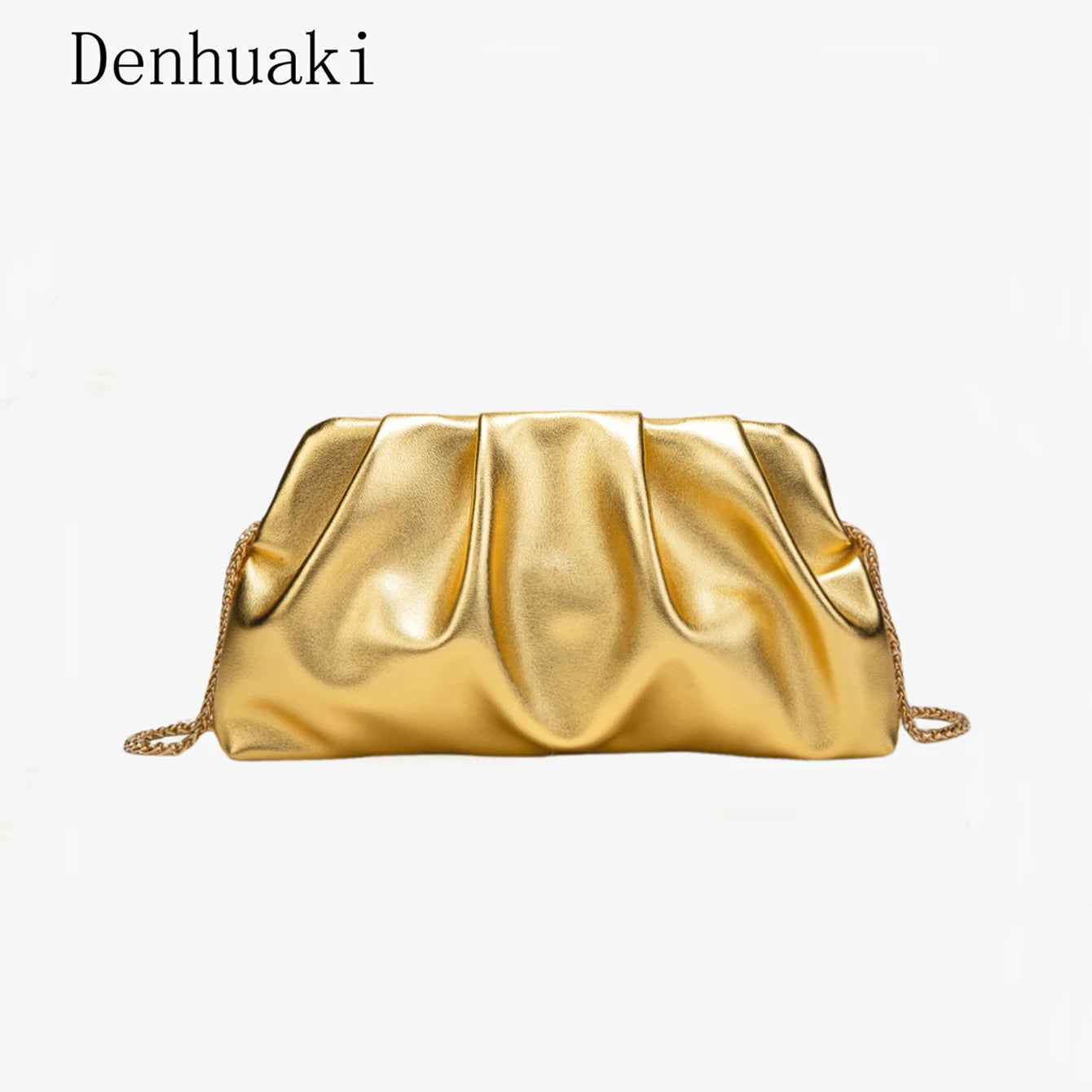Designer Purses and handbag Golden Shoulder Bag Purse women's bag Wedding Evening Clutch Bag party bag