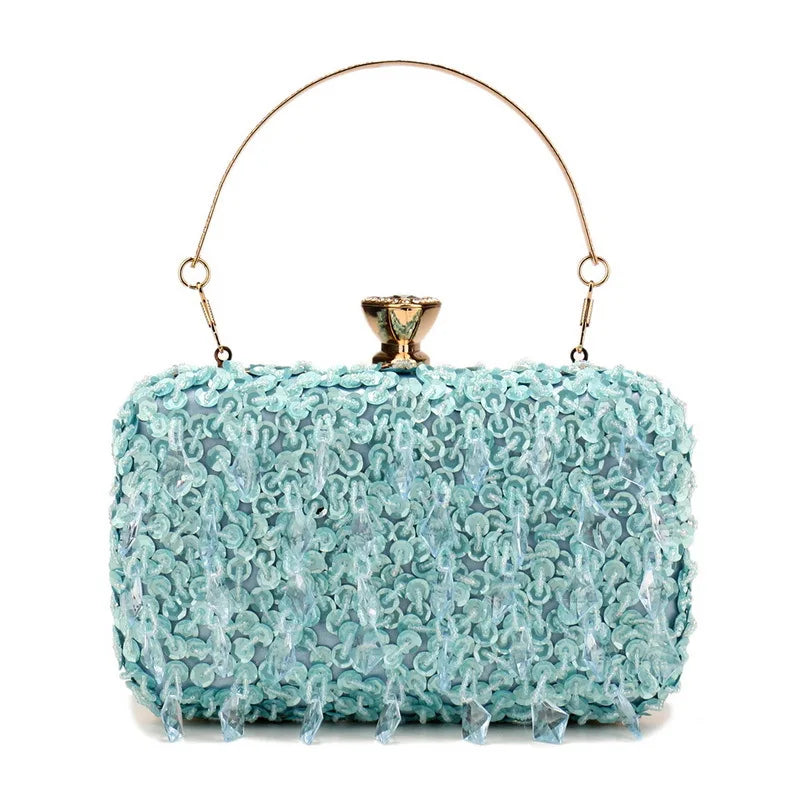 Fashion Versatile Ball Dinner Bag Style Light Luxury Handmade Embroidered Clutch Bag Dress with Exquisite Clutch