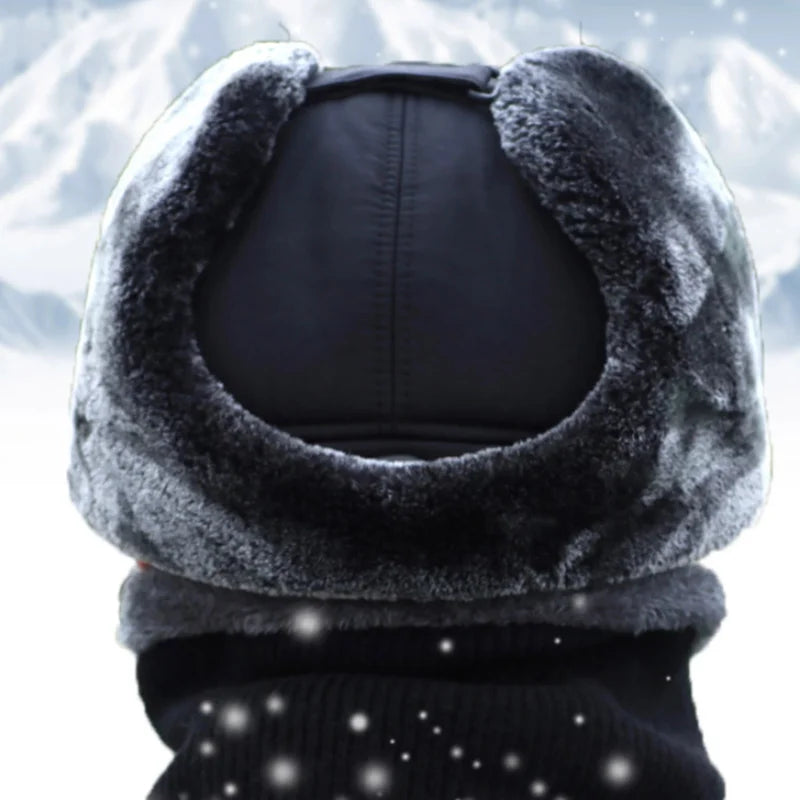 Thicken Winter Warm Hat Men Faux Fur Ear Flap Cap Women Soft Thermal Bonnets Hats for Outdoor Fishing Skiing Cap Hats