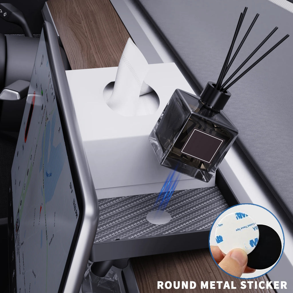 Hidden Design Under Screen Storage Organizer Compatible with Telsa Model 3 Model Y 2024-2017 | Not fit 2024 Model 3 (Highland)