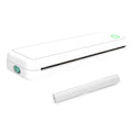 New Portable Mini A4 Printer No Ink Printing A4 Thermal Printer for Phone PC Tattoo Transfer Printer or 5PK Thermal Paper Rolls