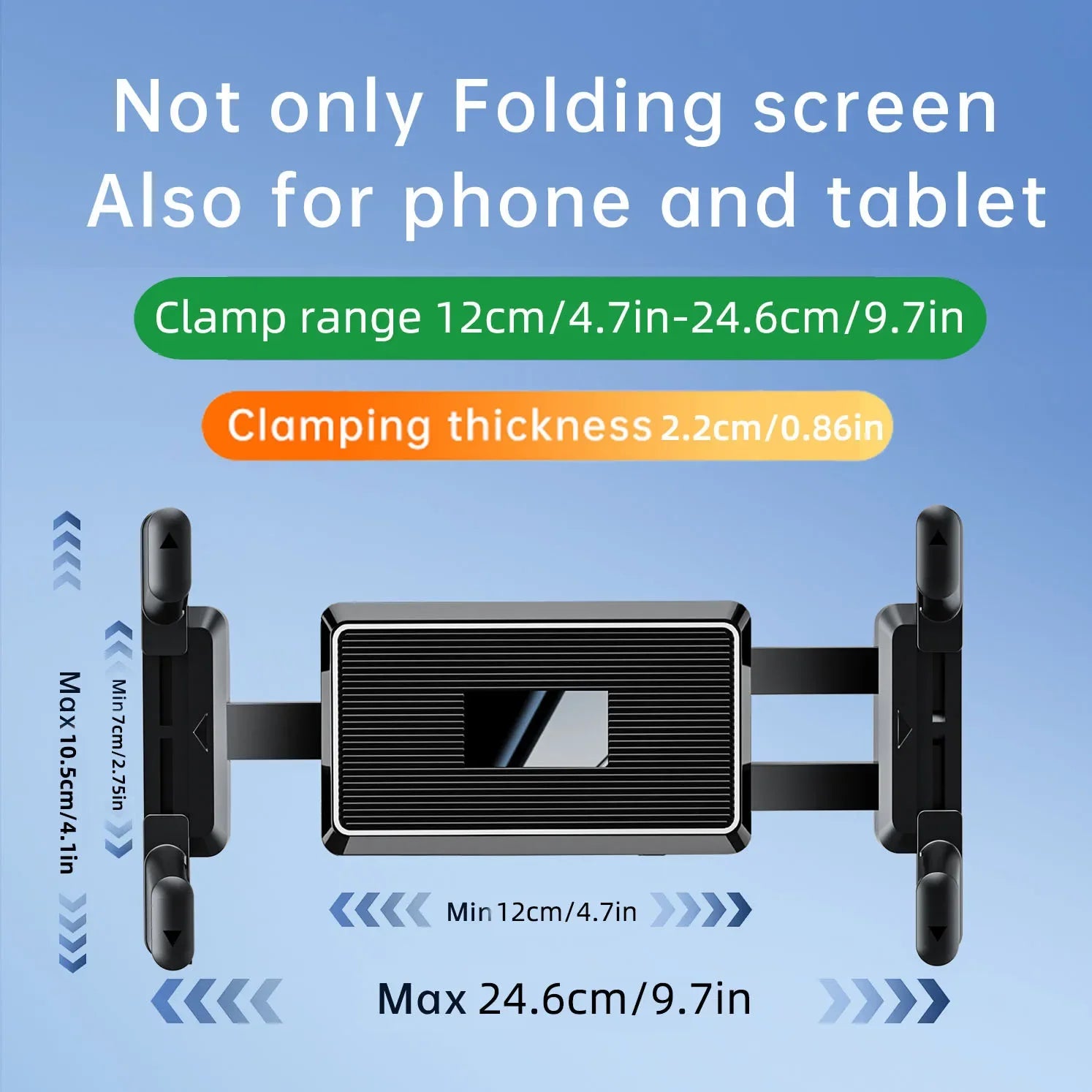 Car Tablet Holder Long Arm Suction Cup Mount for iPad Pro Air 4-13'' Xiaomi Tablet SUV Truck Vehicle Lift Uber Windshield Window