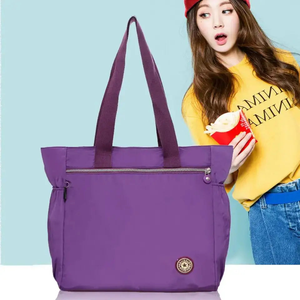 Waterproof Oxford Duffle Bag Large Capacity Women Travel Bags Shoulder Bag Valise Bolsa De Viagem Women's Handbags Shopping Bags