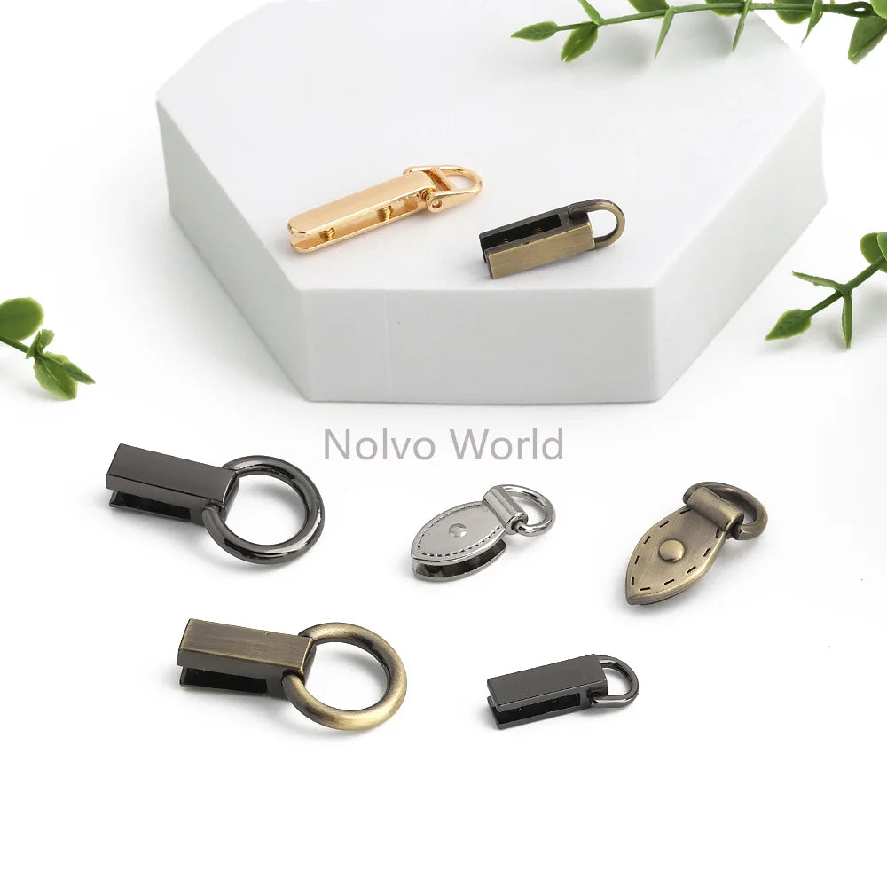 10/40/100PCS Metal O Ring Stud Rivet Screwback Bag Side Edge Anchor Buckles With Screws For Purse Handbag Belt DIY Accessories