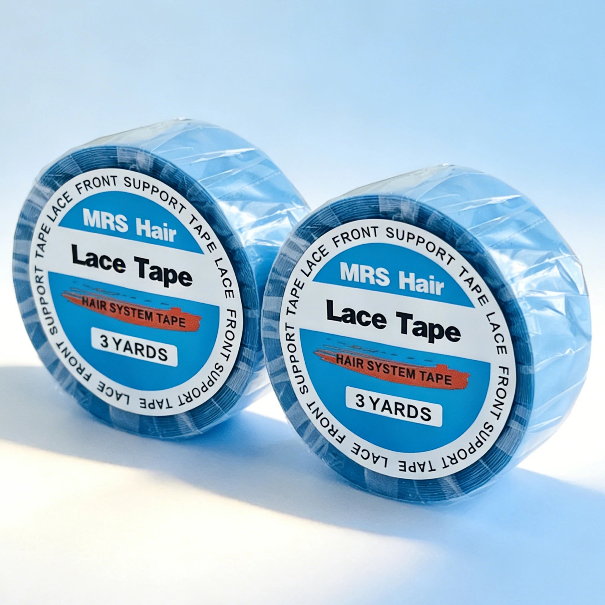 Blue Wig Double Sided Adhesive Tape Lace Front Super Hold Waterproof For Hairpiece Toupee Hair Extension Styling Tools