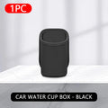 SEAMETAL Car Door Cup Holder Box Universal Drink Rack Storage Bin Back Clip Design Car Seat Back Water Cup Box Organizer Pocket