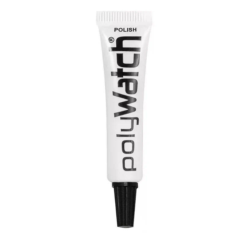 PolyWatch Plastic Polish World's #1 Acrylic Watch Crystal Scratch Remover 5g Tube Removes Scratches from Plastic Watch Crystals