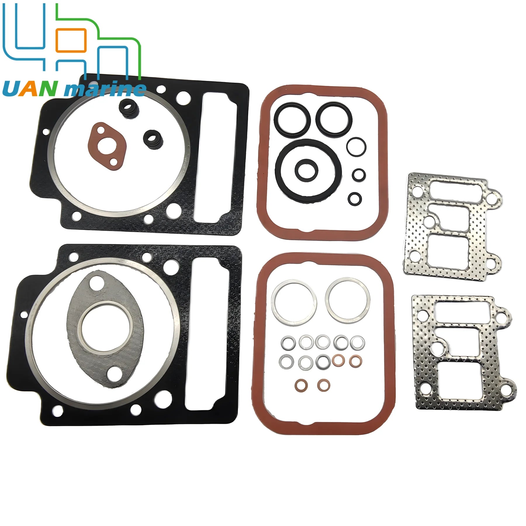 875553 Head Gasket Kit  for Volvo Penta MD11 MD11C MD11D MD17 MD17C MD17D 876376 Orbitrade 21553 Crom Marine 121049