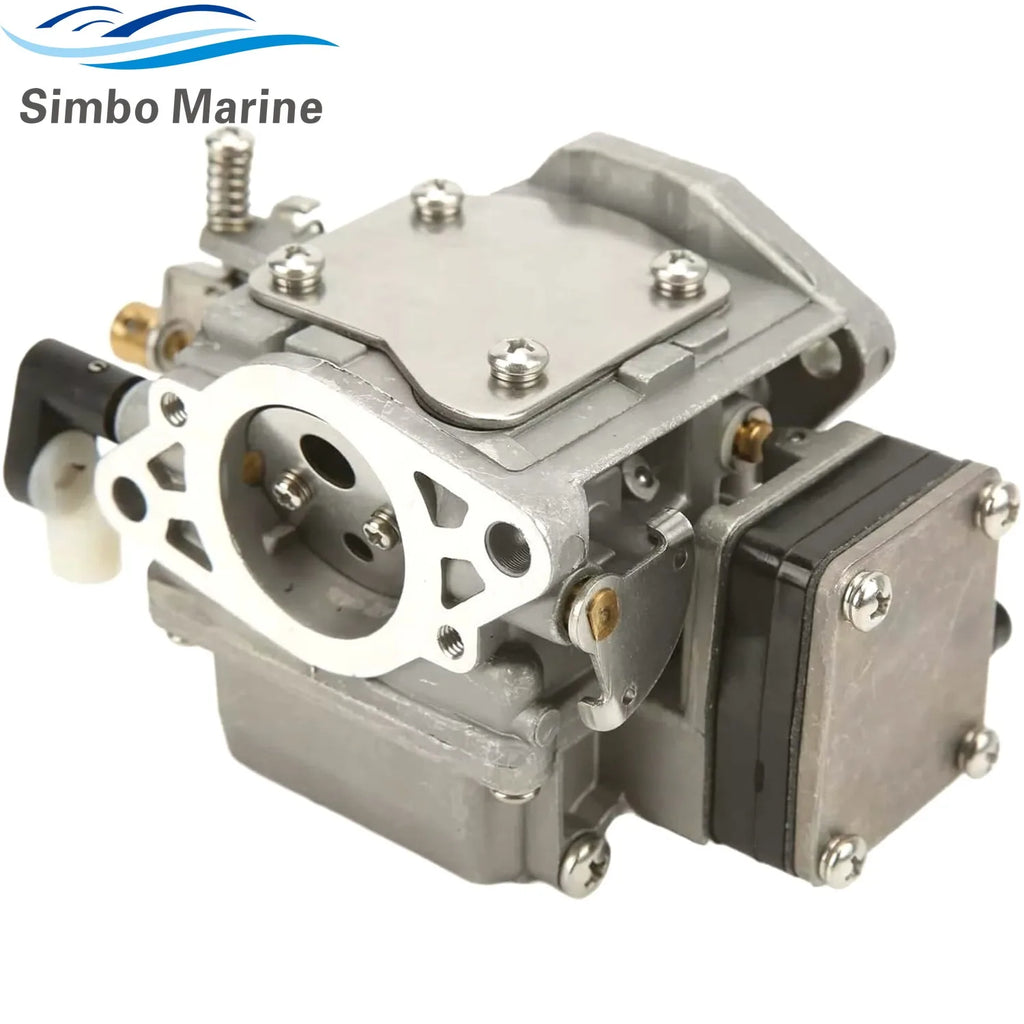6B4-14301-00 6B4-14301-01 Carburetor Assy Compatible with Yamaha 2 Stroke 9.9HP 15HP Carb Outboard Motor