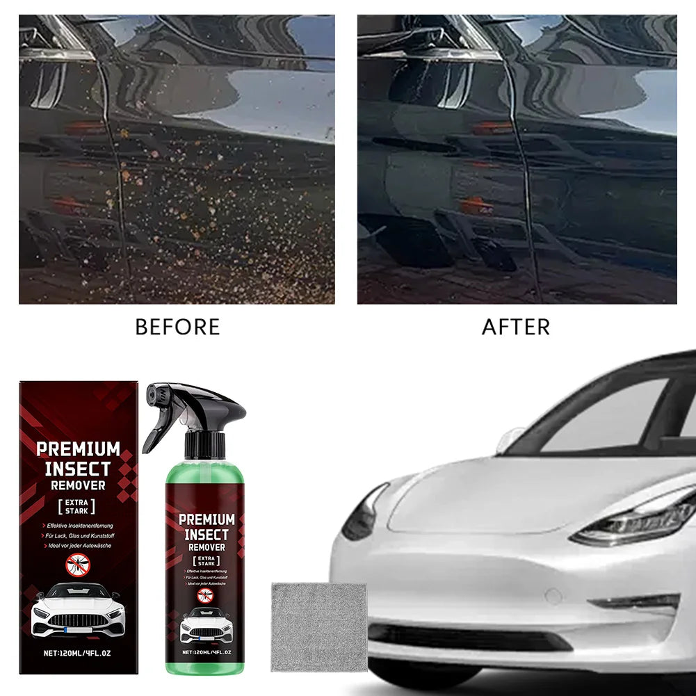 120 ML Car Insect Remover  and Tar Remover Car  Cleaner for Cars Trucks Motorcycles & RVs
