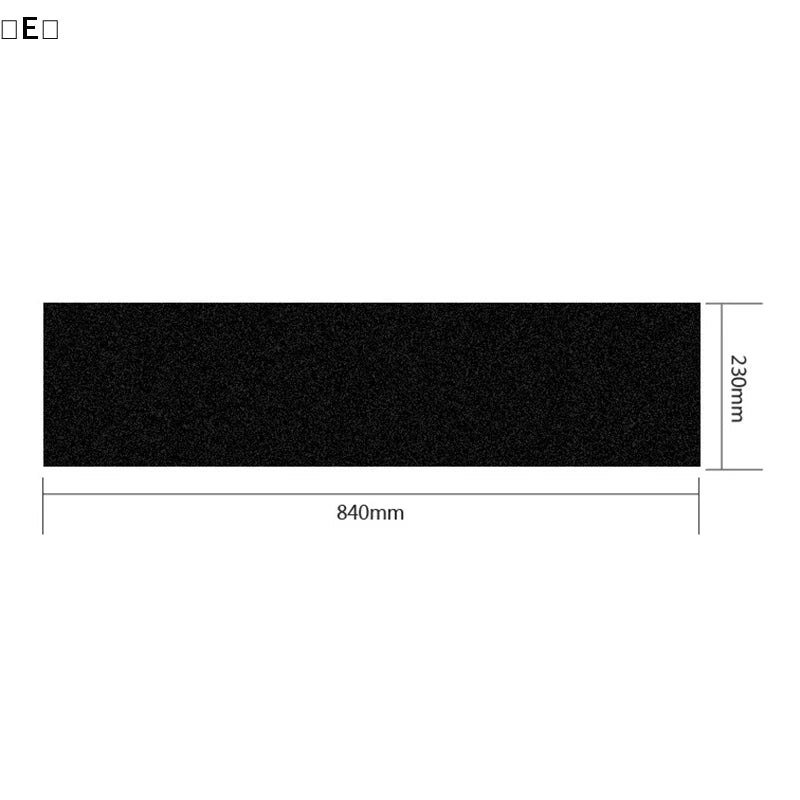 〔E〕Waterproof Non-slip Skateboard Deck Sandpaper Grip Tape Skating Board Longboard Sandpaper Griptape Skating Board Sticker
