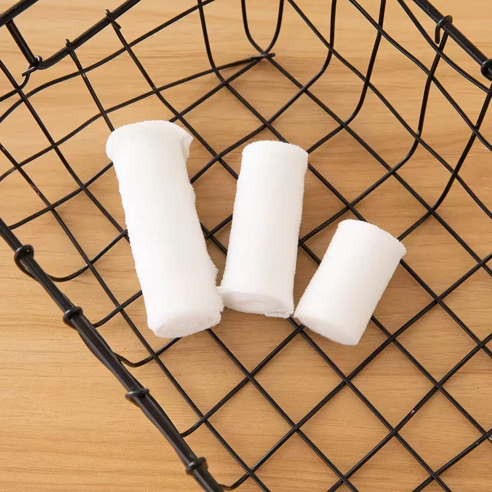 10PCS 4.5M/Roll PBT White Mesh Elastic Bandage Breathable Non-woven Wound Dressing 5/7/10CM Outdoor First Aid Fixed Bandage