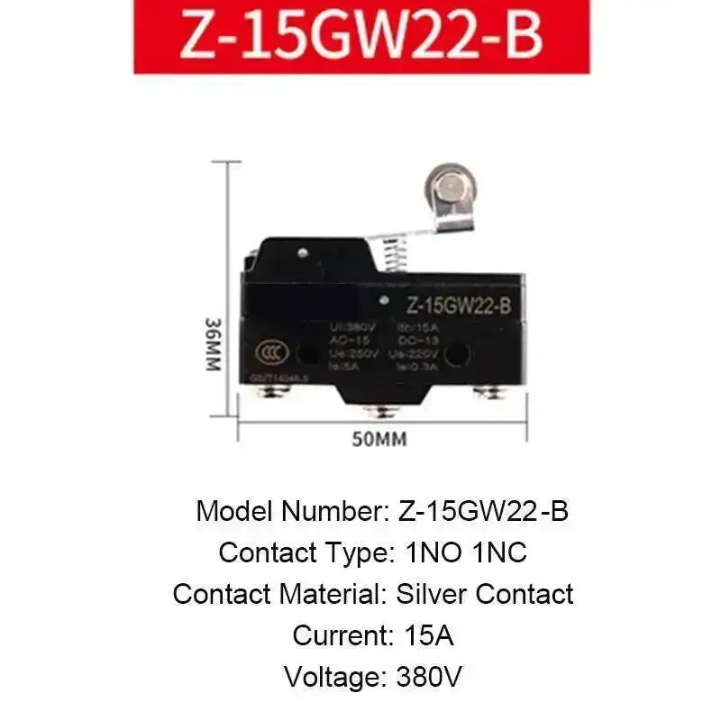 5pcs Micro Limit Switch Small Limiter Travel Switches LXW5-11G1/G2/Q1/M3 Screw Foot 1NO 1NC Silver Contact