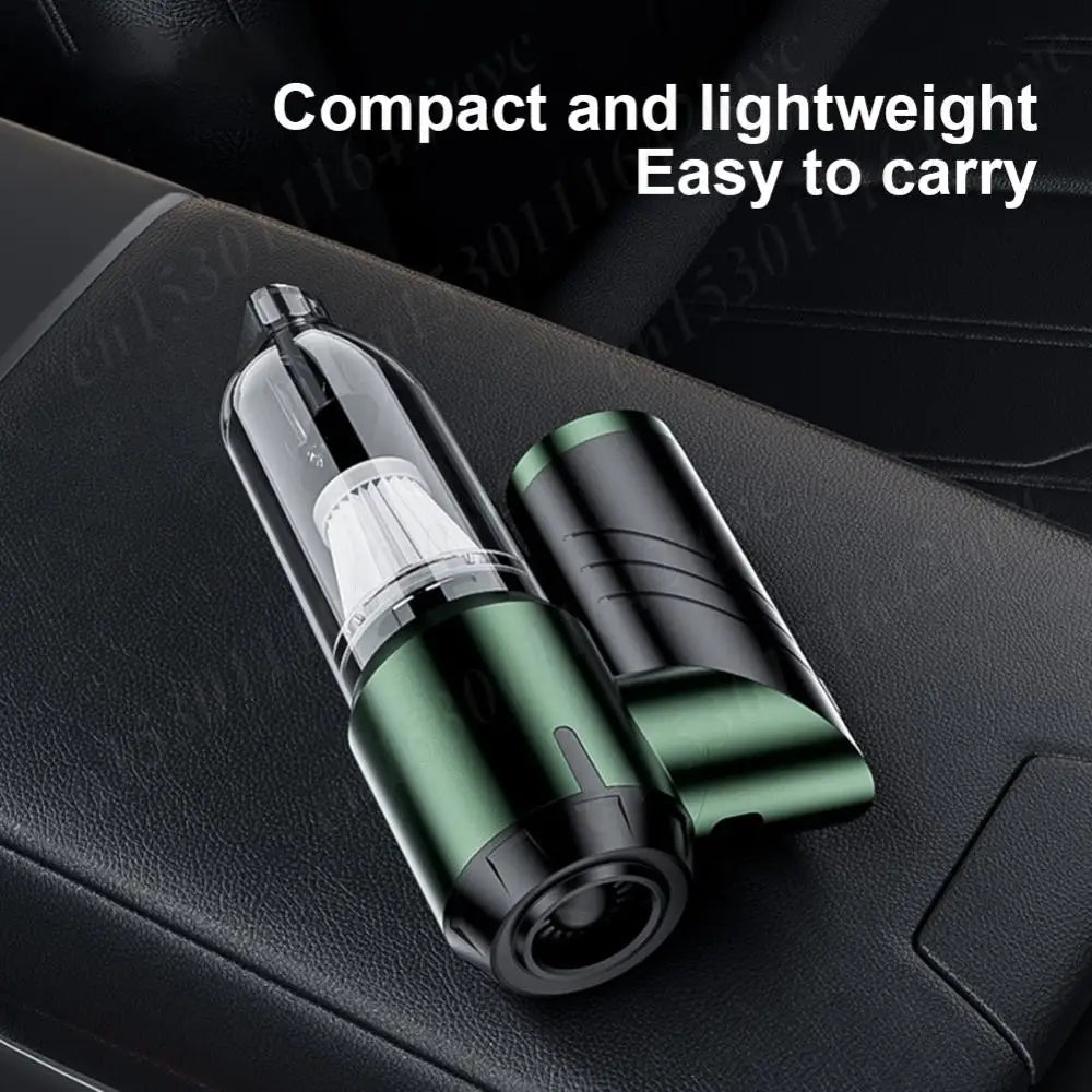 16000Pa Wireless Car Vacuum Cleaner 100W Mini Vacuum Cleaner Dual Use USB Dust Catcher Handheld Dust Cleaner for Home Cleaning