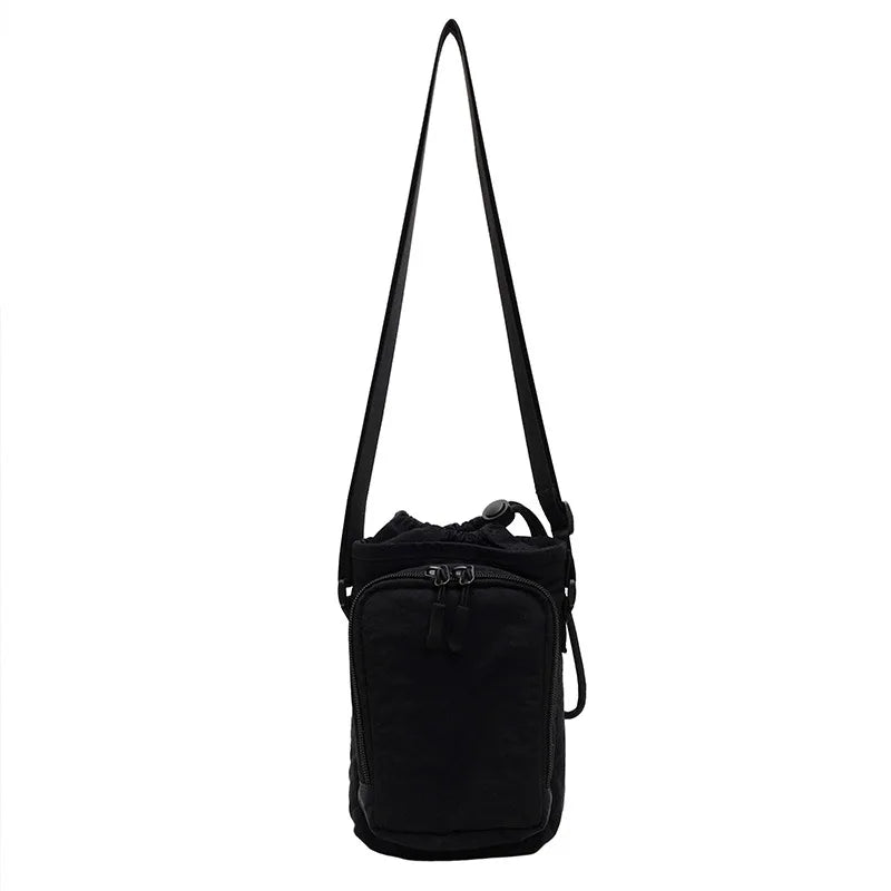 Trendy Waterproof Crossbody Bag for Yoga Running Sports Outdoor Portable Bottle Phone Shoulder Pack