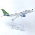 Metal Scale Aircraft 16cm Airbus A320 Airplane Model Plane 320 Series Replica Diecast Scale Miniature Plane Kid Toy Gift