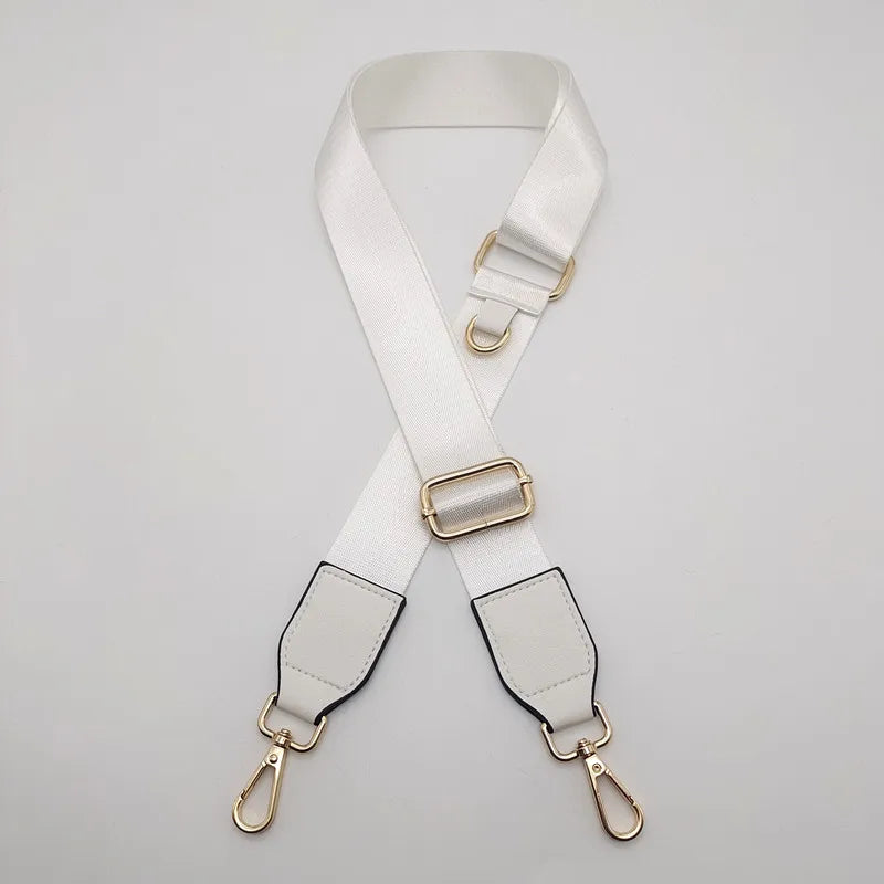 New Solid Color Nylon Bag Accessories D-type Buckle Hanging Small Bag Style Crossbody Strap Adjustable Backpack Shoulder Strap