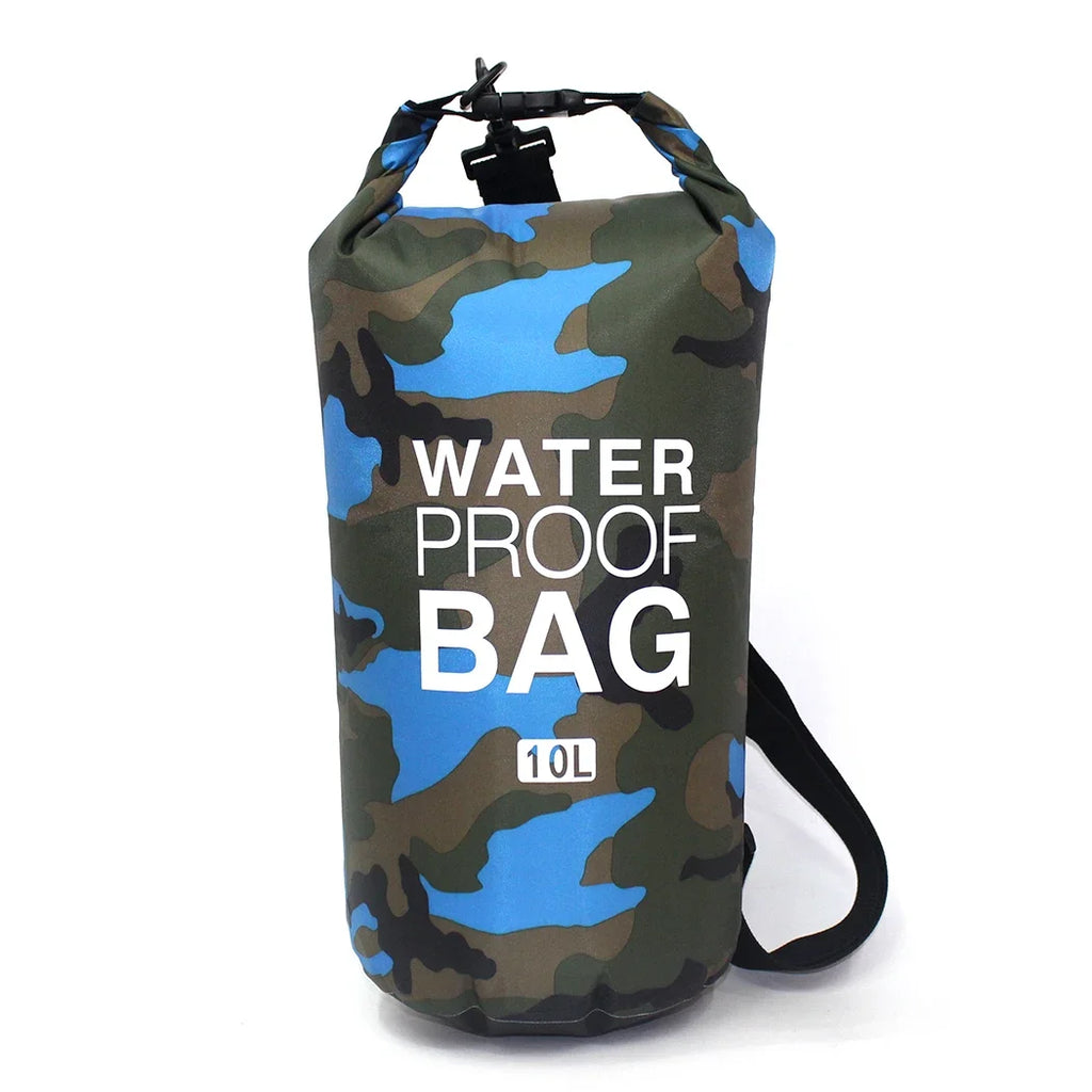 Men's and women's waterproof bags, outdoor sports bags, suitable for swimming, boating, kayaking, rafting and traveling