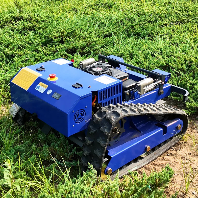 Customized Rubber Track All Terrain Lawn Mower - CE EPA Approved Agricultural Remote Control Robot Tool