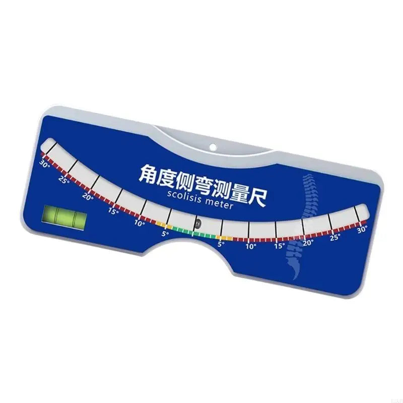 Scoliosis Test Meter 0-30° Measurement Evaluation Diagnosis of Back and Spine ScoliosisScoliometer with Bubble Level,