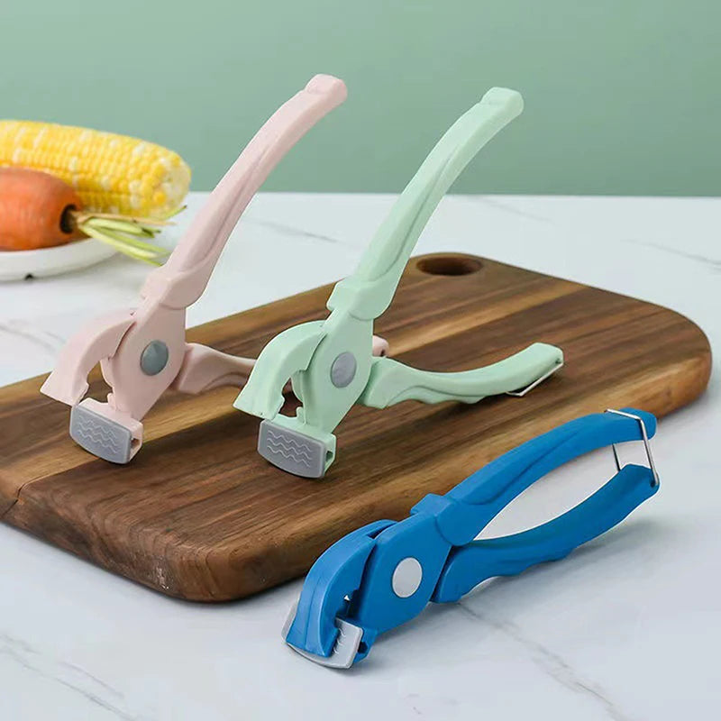 1 Pc Silicone Anti-Scald Clip Kitchen Pot Holder Anti-Hot Lifter for Plate Bowl Dish - Handy Kitchen Accessory Gadget