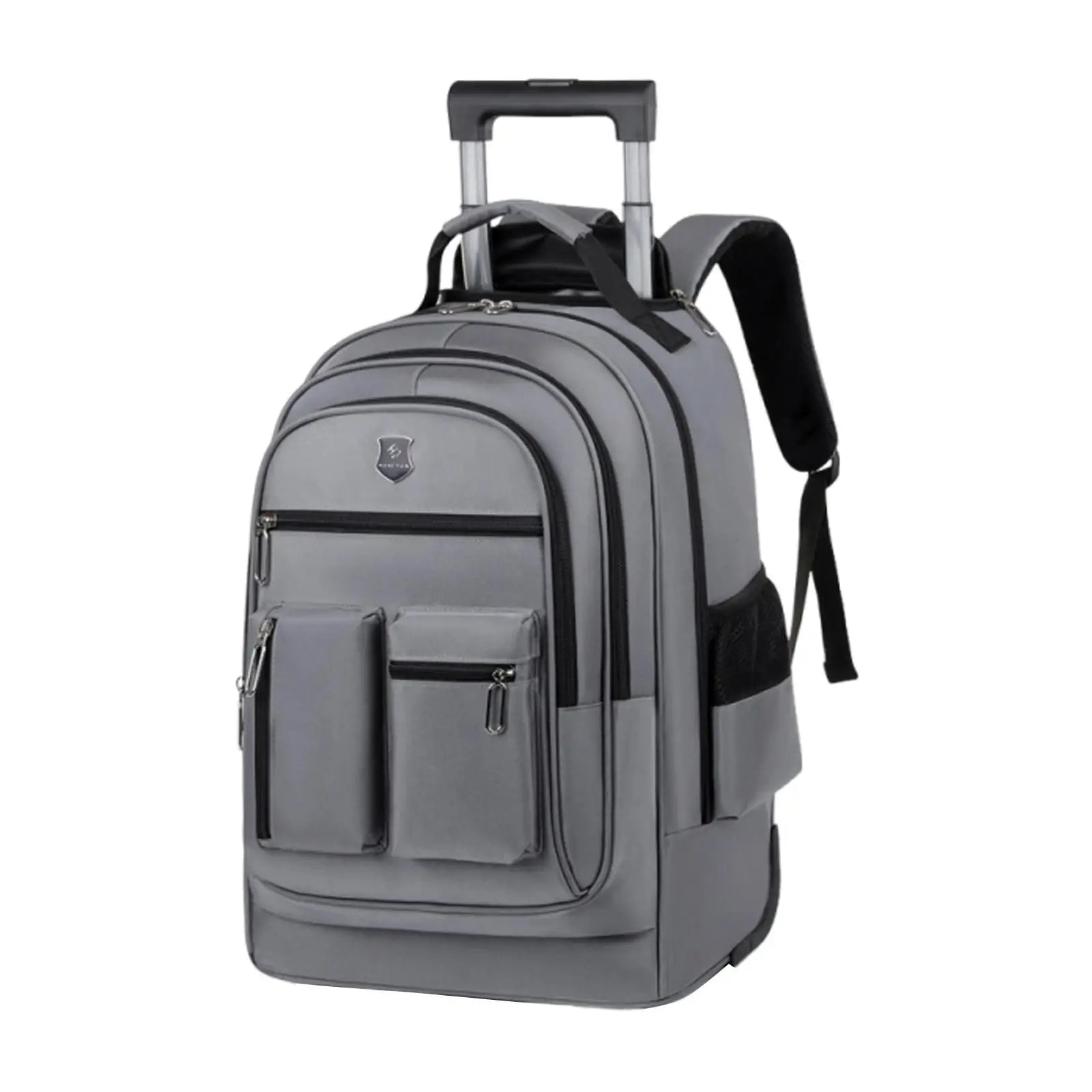 Travel Backpack with Wheels Lightweight Trolley Business Cabin Bag Rolling Laptop Briefcase for Women Men Business Travel Adults