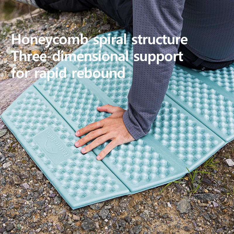 Naturehike 2026 Troues R2.0 Lightweight Portable Folding Square Egg Nest Mat Outdoor 1.8cm Thickened Camping Fishing Picnic Mat