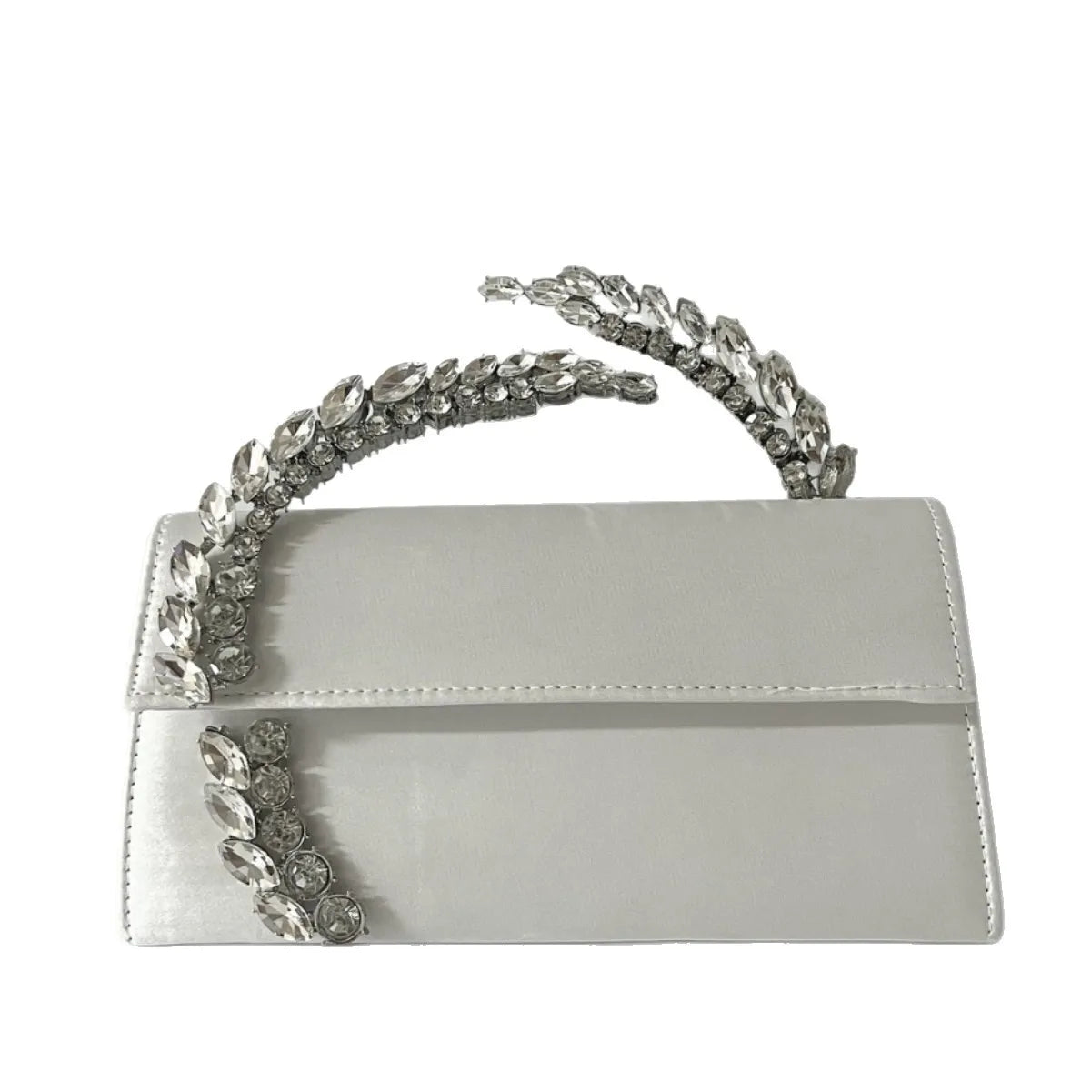 wholesale new party dinner bag luxury flash diamond satin sequin handbag diamond-encrusted women's messenger high-end design bag