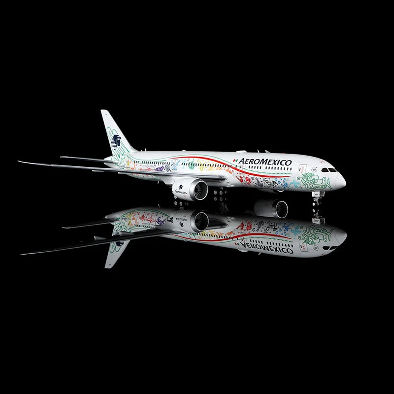 L2273 Alloy Collectible Plane Gift SQ Wings 1:200 Aeroméxico Boeing B787-9 "Dreamliner" Diecast Aircraft Jet Model XA-ADL