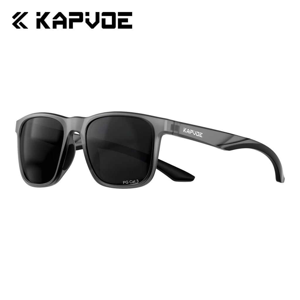 KAPVOE HD UV400 Polarized Sports Sunglasses Outdoor Sun Protection Eyewear Cycling Fishing Driving and Casual Stylish Sunglasses