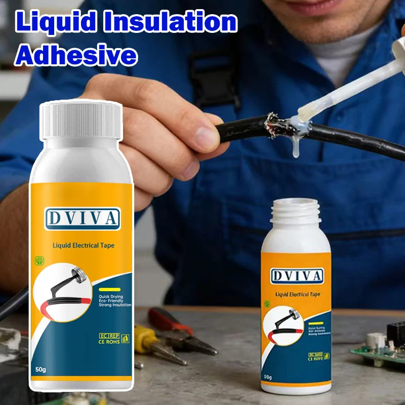 Electrical Tape Insulation Paste Sealant Suitable Fix Line Glue for Wires, Cables Home Use Insulation Adhesives Sealers