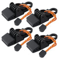 4/1pcs Sturdy Heavy Duty Tent Clips Outdoor Tarpaulin Clamps Anti-wind Fixed Tent Reinforced Tarp Clips Hook for Outdoor