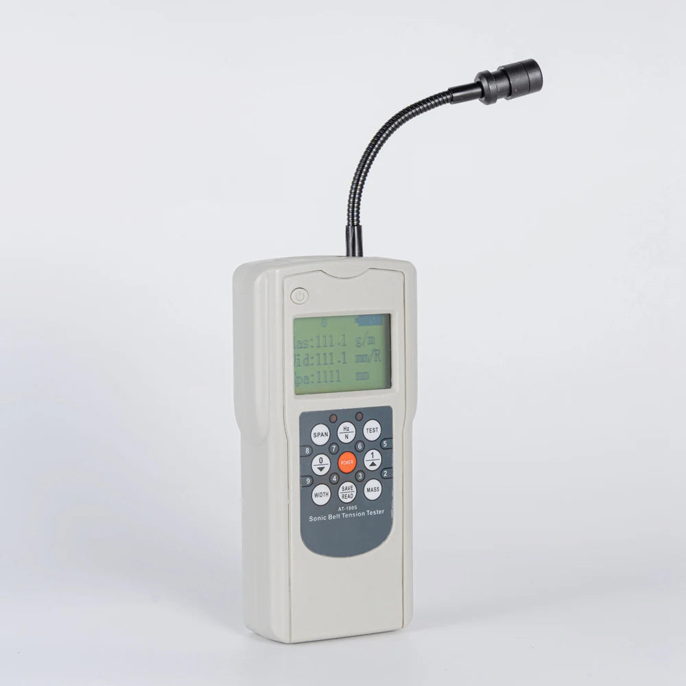 Digital Sonic Belt Tension Tester AT-180S Measuring Range 10HZ-680Hz Handheld Sonic Belt Tension Meter