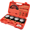 SucceBuy Fuel Vacuum Carburetor Synchronizer Carb Tools sync 4 Gauge Set with Rubber Hose Vacuum Balancer Meter Kit Motorcycle