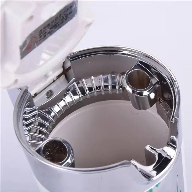 CHIZIYO Portable LED Light Ashtray Universal Cigarette Cylinder Holder Carbon Fiber Car Ashtray
