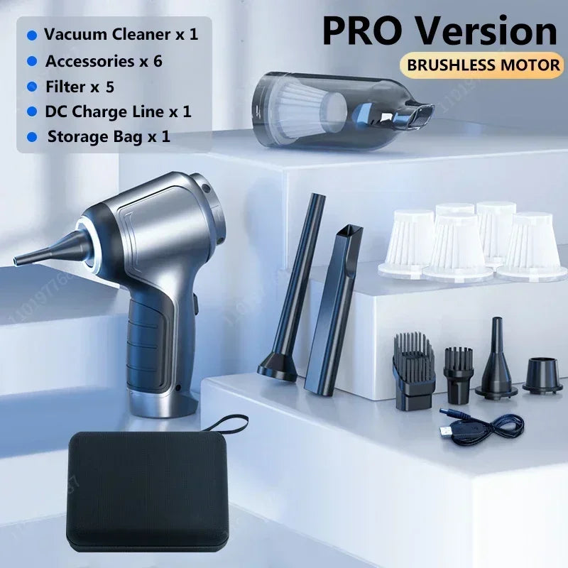 Wireless Portable Vacuum Cleaner Car Vacuum Cleaner Handheld Mini ForCar Home Desktop Keyboard Cleaning cordless cleaner