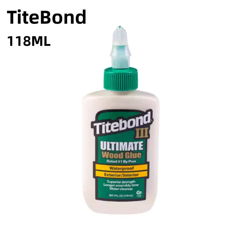 Titebond I II III Wood Glue Professional Strong Bond Adhesive Waterproof Interior Exterior Woodworking Glue