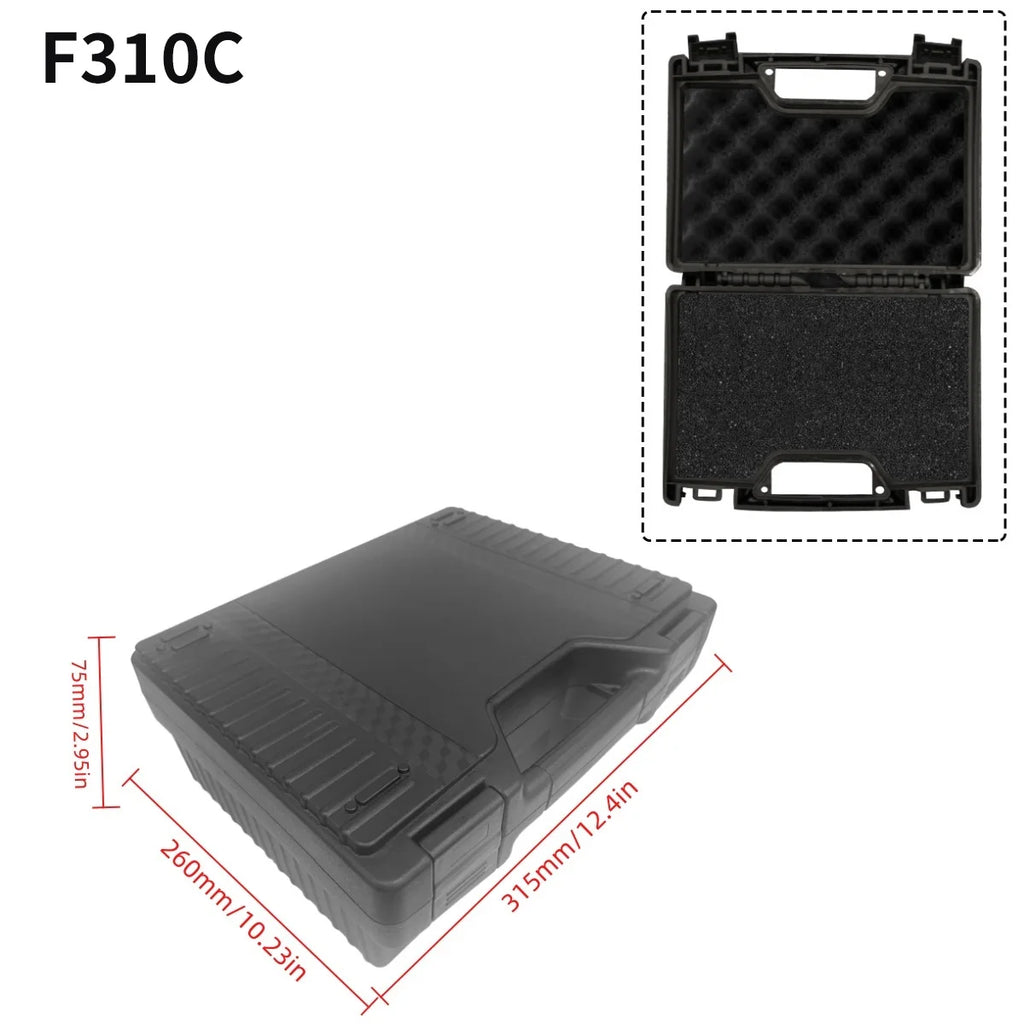 1pc Multi-Functional Portable Equipment Case with Sponge Protective Hardware Shell Tool Carrying Storage Box for Drones,Tools