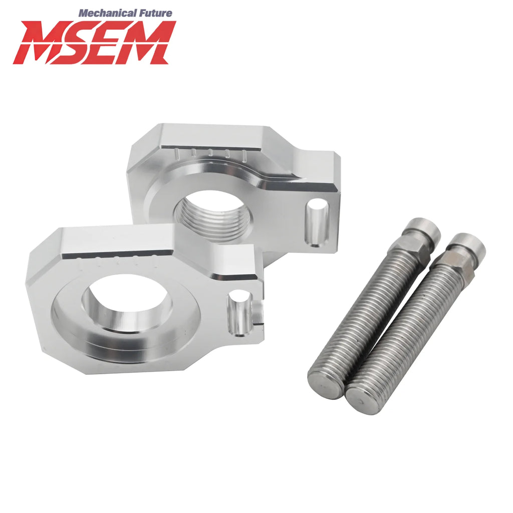 Motorcycle 20mm Rear Axle Blocks Chain Adjuster Block For KTM 85 SX 125-530 SX EXC 2000-2023 Husqvarna TC85 TC125 TC250 FC250
