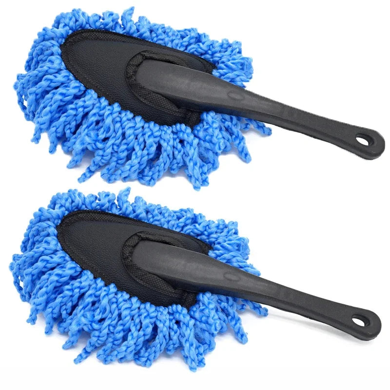 1/2Pcs Car Cleaning Tools Car Dust Mop Microfiber Washing Brush Dusting Tool Duster Home Clean Dust Removal Car Wash Brush