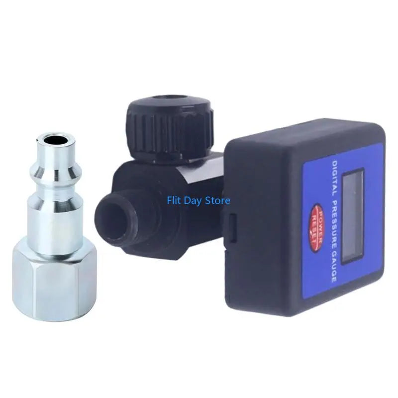 F92C Guns Air Regulator with DigitalPressure Gauge & 1/4" Thread