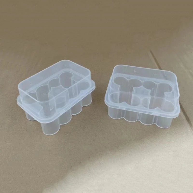 3/5/7/10mL Vial Storage Case Mini Vial Storage Box Transparent Storage Case Peptide Vial Organizer Refrigerator Organizer