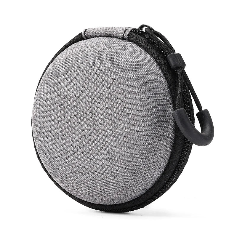 【C】Mini Data Cable Organizer Bag Waterproof Travel Organizer Bag Portable Mobile Phone Charger Protective Cases Earphone Bag