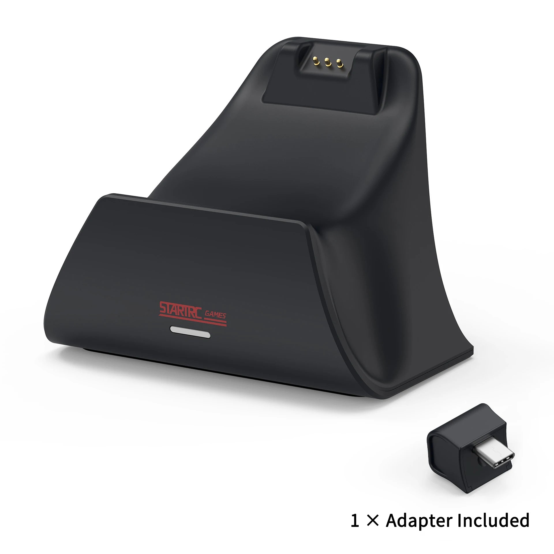 Controller Charging Dock for Nintendo Switch 2 Pro Controller, Dual USB-C Charging Station with LED Indicator, Anti-Slip Stand