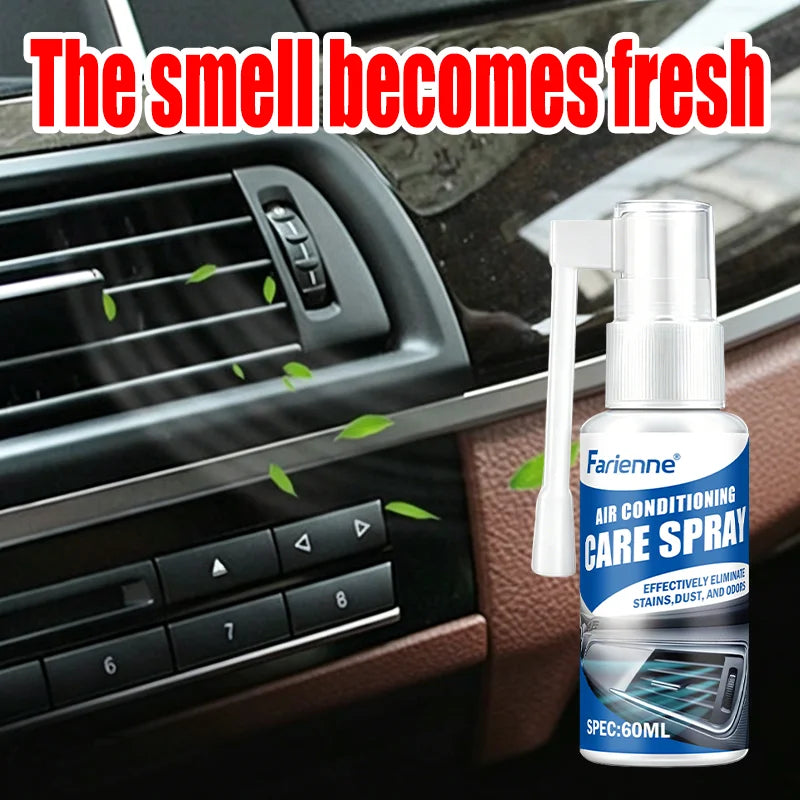 Farienne Car Air Conditioner Foam Cleaner Spray, Vent & Duct Deep Cleaning Deodorizer, Dust, Odor & Mold Remover